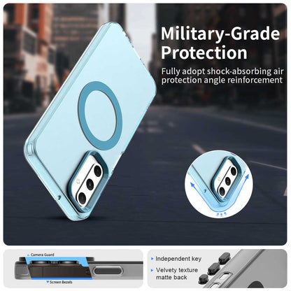 MagSafe-deksel for Samsung Galaxy A05s A057, Techsuit, CandyCase, Blå