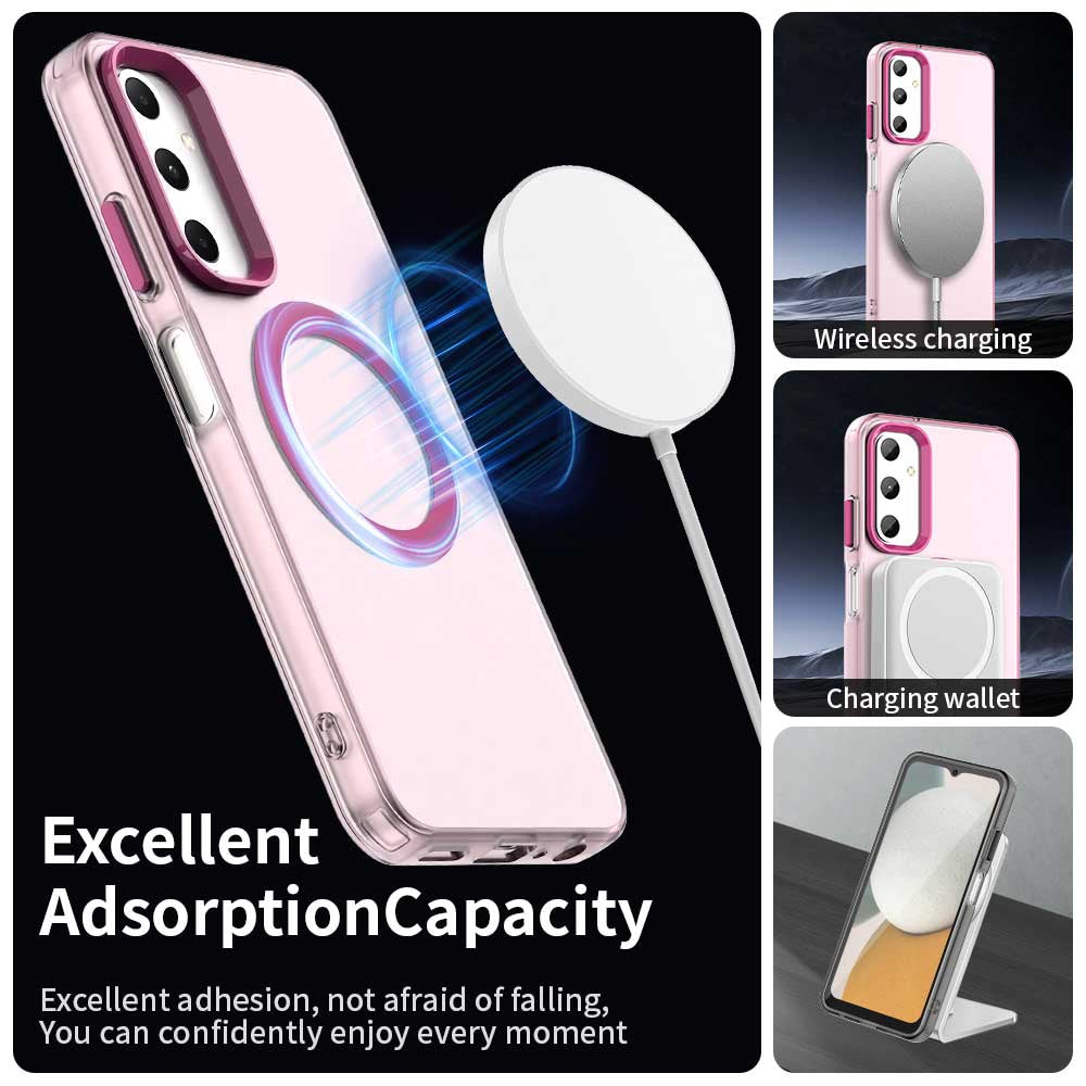 MagSafe-deksel for Samsung Galaxy A05s A057, Techsuit, CandyCase, Rosa