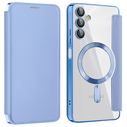 MagSafe-deksel for Samsung Galaxy A05s A057, Techsuit, SmartMag Book, Blå