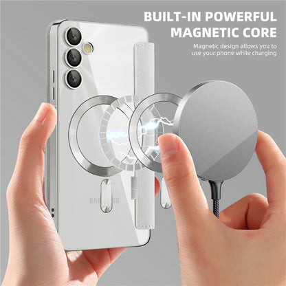 MagSafe-deksel for Samsung Galaxy A05s A057, Techsuit, SmartMag Book, Grå