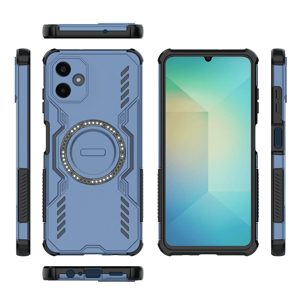 MagSafe-deksel for Samsung Galaxy A06 A065, Techsuit, ArmorMag, Blå