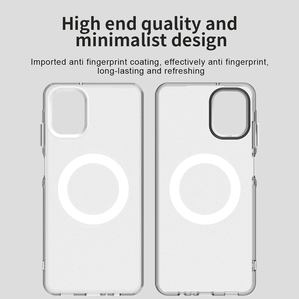MagSafe-deksel for Samsung Galaxy A06 A065, Techsuit, CandyCase, hvit