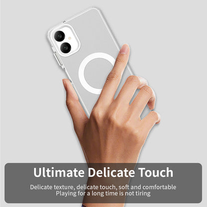 MagSafe-deksel for Samsung Galaxy A06 A065, Techsuit, CandyCase, hvit