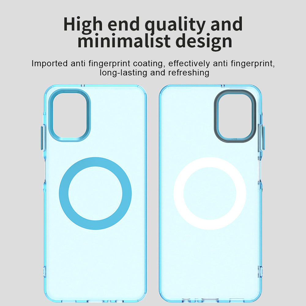 MagSafe-deksel for Samsung Galaxy A06 A065, Techsuit, CandyCase, Blå