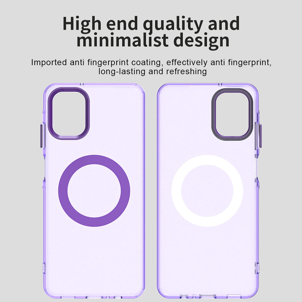 MagSafe-deksel for Samsung Galaxy A06 A065, Techsuit, CandyCase, Lilla