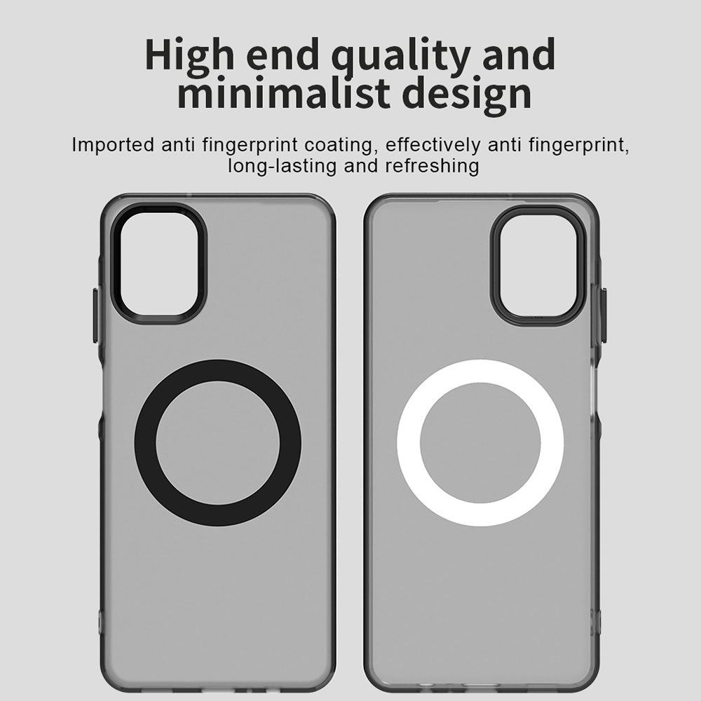 MagSafe-deksel for Samsung Galaxy A06 A065, Techsuit, CandyCase, Svart