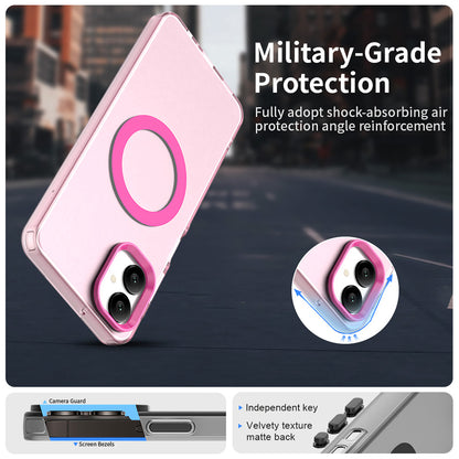 MagSafe-deksel for Samsung Galaxy A06 A065, Techsuit, CandyCase, Rosa