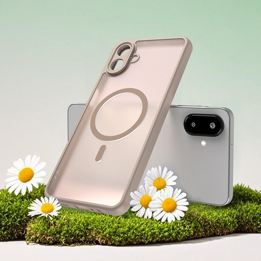 MagSafe-deksel for Samsung Galaxy A07 4G A075, Techsuit, HaloFrost II, Gull