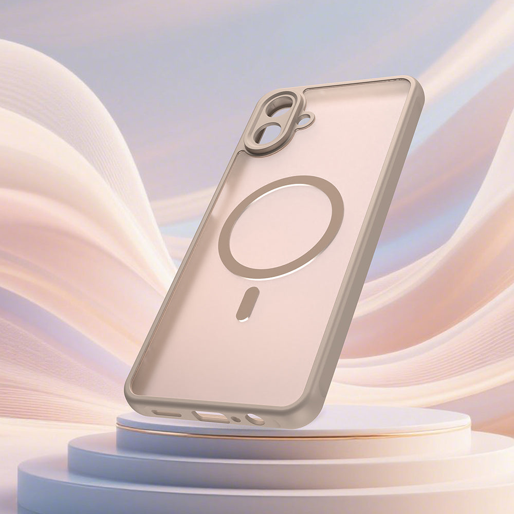 MagSafe-deksel for Samsung Galaxy A07 4G A075, Techsuit, HaloFrost II, Gull