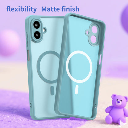 MagSafe-deksel for Samsung Galaxy A07 4G A075, Techsuit, HaloFrost II, Lys Grønn