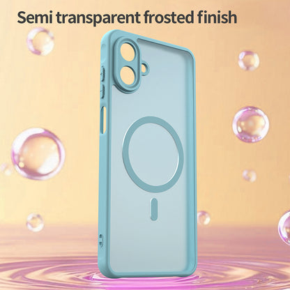 MagSafe-deksel for Samsung Galaxy A07 4G A075, Techsuit, HaloFrost II, Lys Grønn