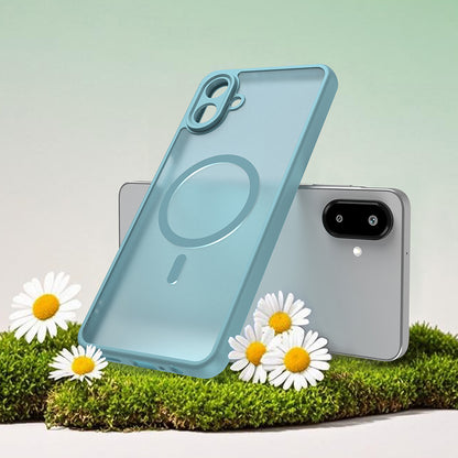 MagSafe-deksel for Samsung Galaxy A07 4G A075, Techsuit, HaloFrost II, Lys Grønn