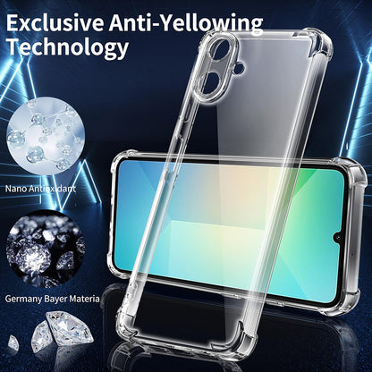 MagSafe-deksel for Samsung Galaxy A07 4G A075, Techsuit, Støtsikker, Gjennomsiktig