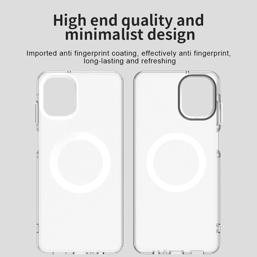 MagSafe-deksel for Samsung Galaxy A07 4G A075, Techsuit, CandyCase, hvit