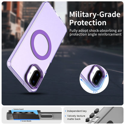 MagSafe-deksel for Samsung Galaxy A07 4G A075, Techsuit, CandyCase, Lilla