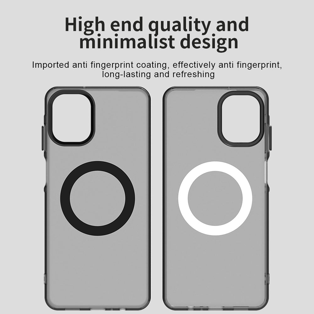 MagSafe-deksel for Samsung Galaxy A07 4G A075, Techsuit, CandyCase, Svart