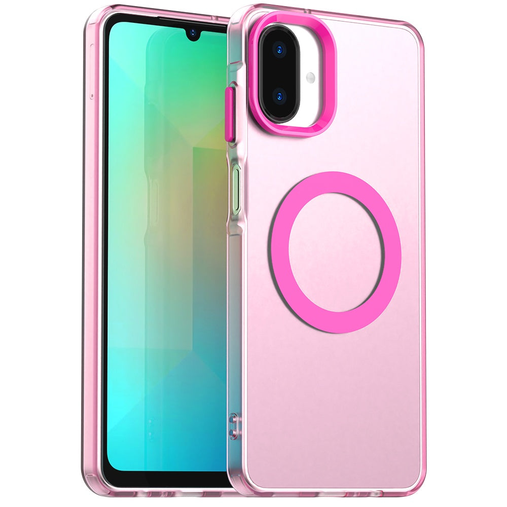 MagSafe-deksel for Samsung Galaxy A07 4G A075, Techsuit, CandyCase, Rosa