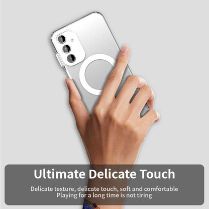 MagSafe-deksel for Samsung Galaxy A15 5G A156 / A15 A155, Techsuit, CandyCase, hvit