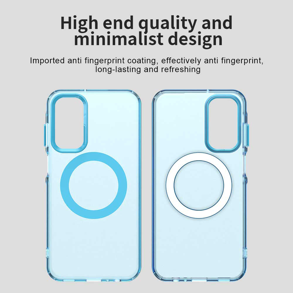 MagSafe-deksel for Samsung Galaxy A15 5G A156 / A15 A155, Techsuit, CandyCase, Blå