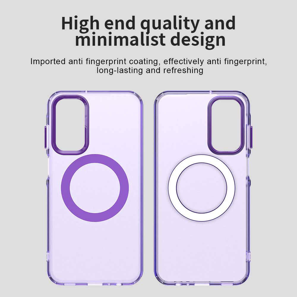 MagSafe-deksel for Samsung Galaxy A15 5G A156 / A15 A155, Techsuit, CandyCase, Lilla