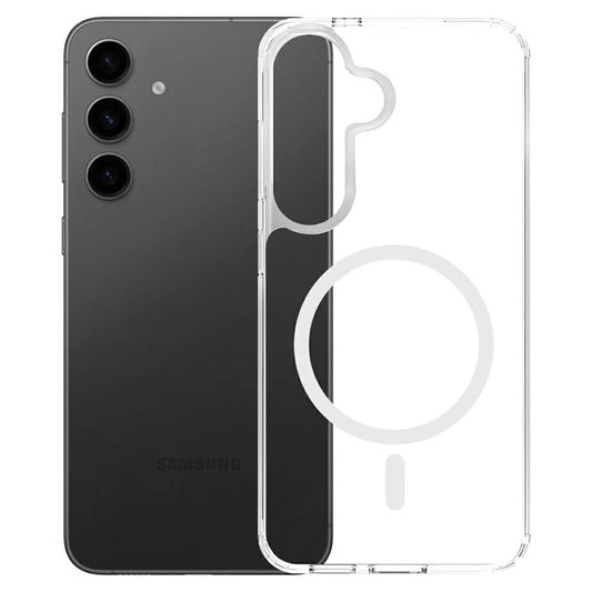 MagSafe-deksel for Samsung Galaxy A16 5G A166 / A16 4G A165, 3MK, Armor MagCase, Transparent