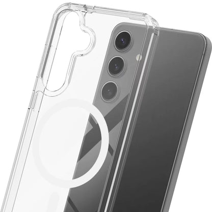 MagSafe-deksel for Samsung Galaxy A16 5G A166 / A16 4G A165, 3MK, Armor MagCase, Transparent
