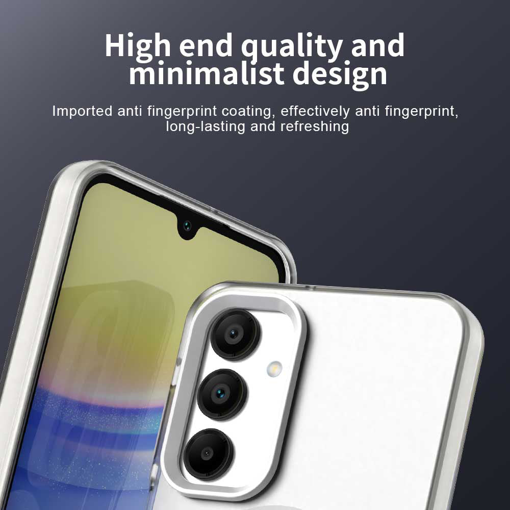 MagSafe-deksel for Samsung Galaxy A16 5G A166 / A16 4G A165, Techsuit, CandyCase, Hvit