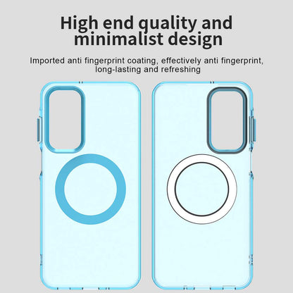 MagSafe-deksel for Samsung Galaxy A16 5G A166 / A16 4G A165, Techsuit, CandyCase, Blå