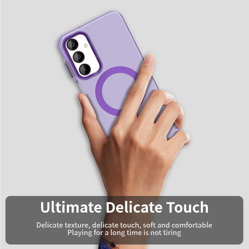 MagSafe-deksel for Samsung Galaxy A16 5G A166 / A16 4G A165, Techsuit, CandyCase, Lilla