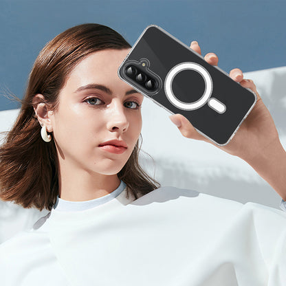 MagSafe-deksel for Samsung Galaxy A17 4G / A17 5G, Techsuit, Pro, Gjennomsiktig