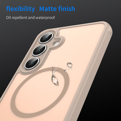 MagSafe-deksel for Samsung Galaxy A17 5G, Techsuit, HaloFrost II, Gull