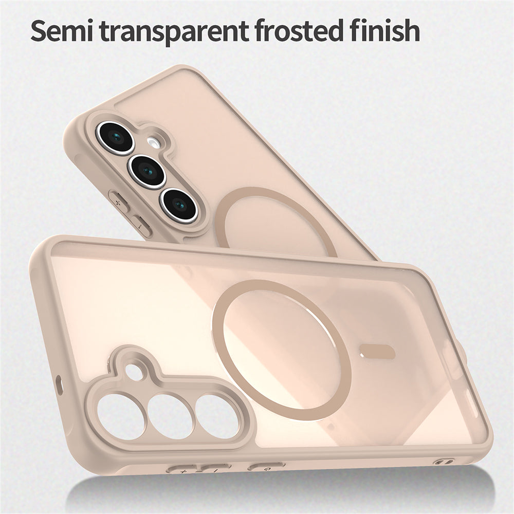 MagSafe-deksel for Samsung Galaxy A17 5G, Techsuit, HaloFrost II, Gull