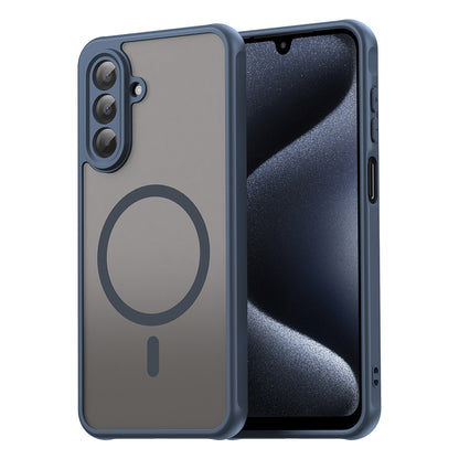 MagSafe-deksel for Samsung Galaxy A17 5G, Techsuit, HaloFrost II, Marineblå
