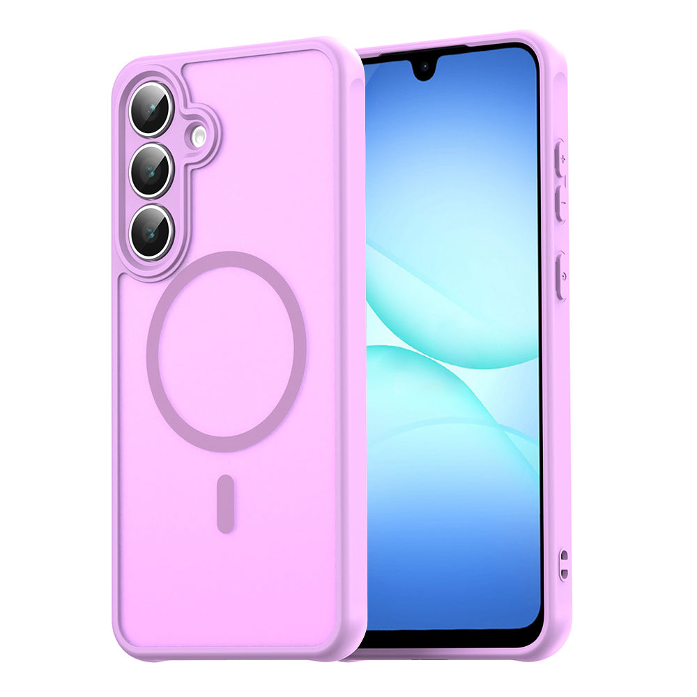 MagSafe-deksel for Samsung Galaxy A17 5G, Techsuit, HaloFrost II, Rosa