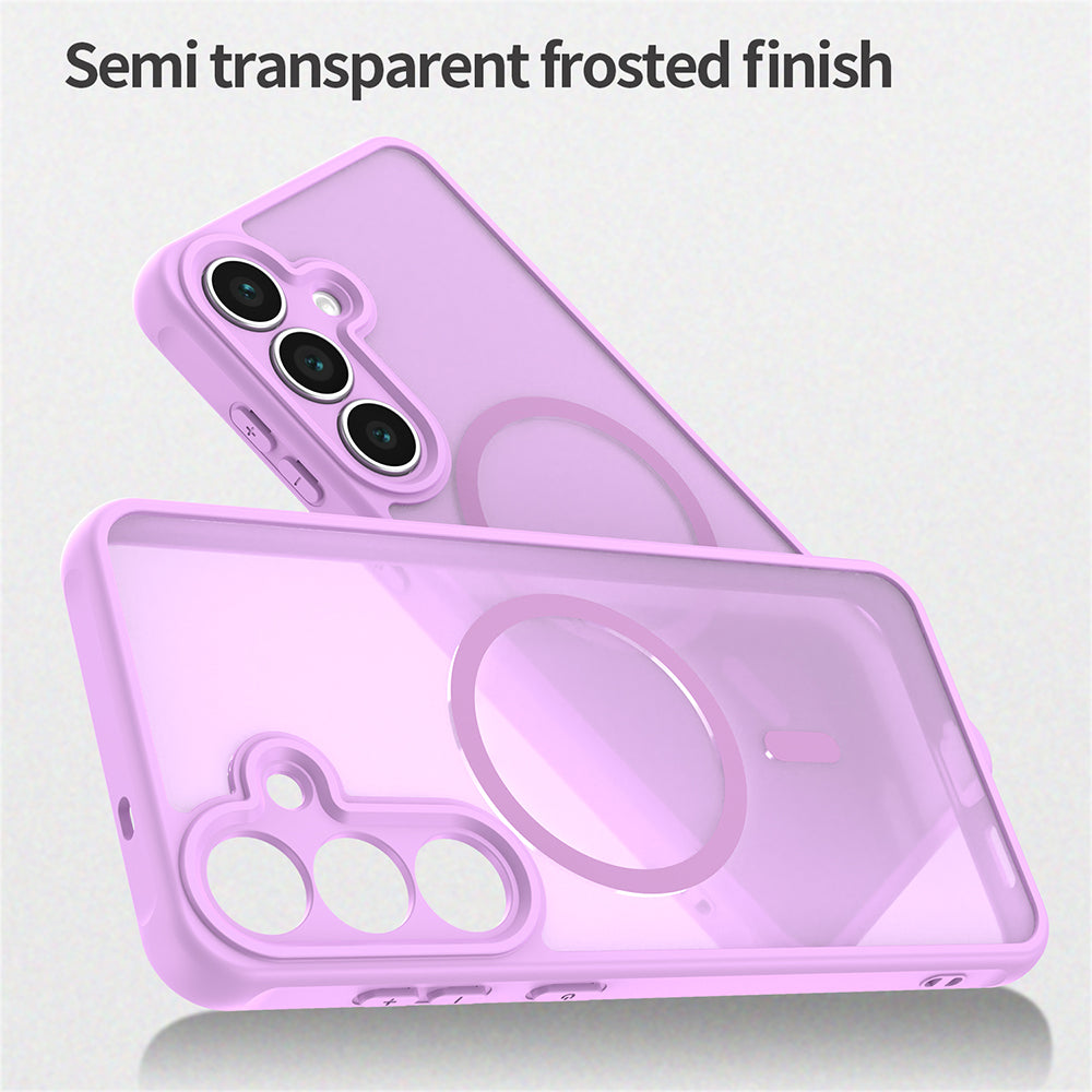 MagSafe-deksel for Samsung Galaxy A17 5G, Techsuit, HaloFrost II, Rosa