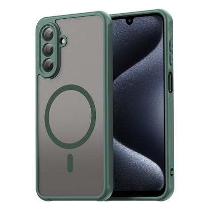 MagSafe-deksel for Samsung Galaxy A17 5G, Techsuit, HaloFrost II, Grønn