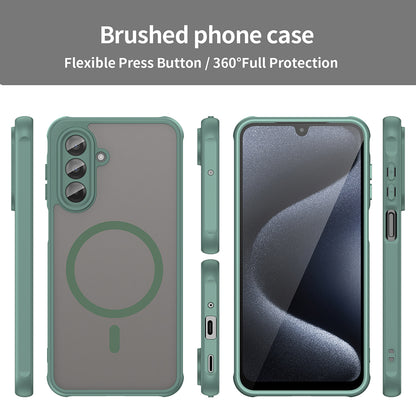 MagSafe-deksel for Samsung Galaxy A17 5G, Techsuit, HaloFrost II, Grønn