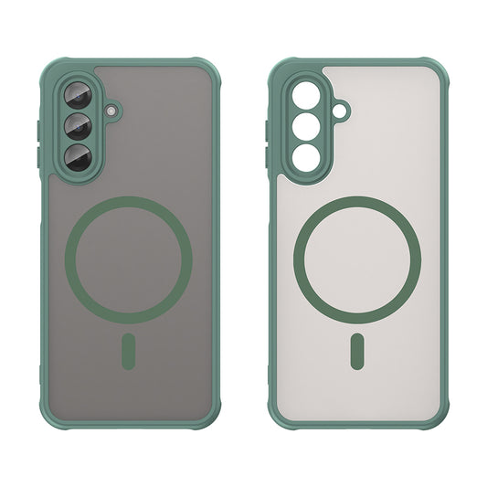 MagSafe-deksel for Samsung Galaxy A17 5G, Techsuit, HaloFrost II, Grønn