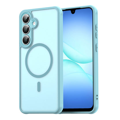 MagSafe-deksel for Samsung Galaxy A17 5G, Techsuit, HaloFrost II, Lys grønn