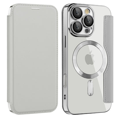 MagSafe-deksel for Samsung Galaxy A17 5G, Techsuit, SmartMag Book, Grå