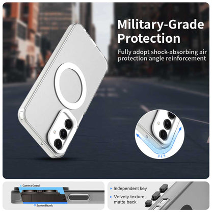 MagSafe-deksel for Samsung Galaxy A25 A256, Techsuit, CandyCase, Hvit