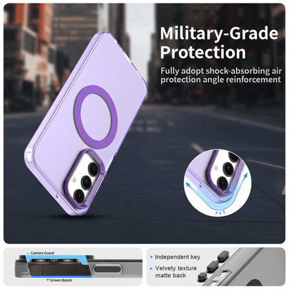 MagSafe-deksel for Samsung Galaxy A25 A256, Techsuit, CandyCase, Lilla