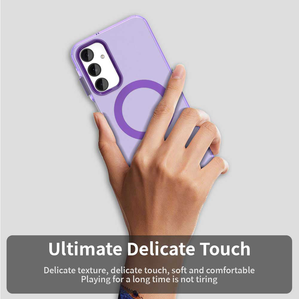 MagSafe-deksel for Samsung Galaxy A25 A256, Techsuit, CandyCase, Lilla