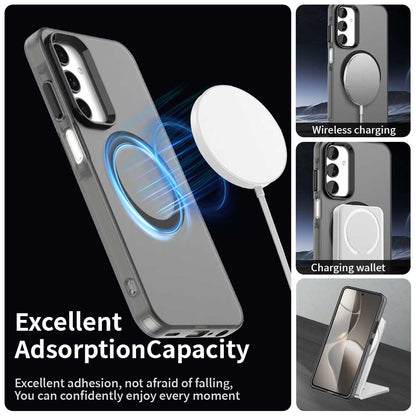 MagSafe-deksel for Samsung Galaxy A25 A256, Techsuit, CandyCase, Svart