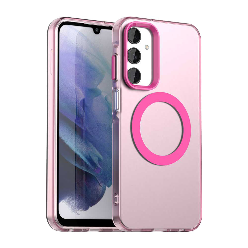 MagSafe-deksel for Samsung Galaxy A25 A256, Techsuit, CandyCase, Rosa