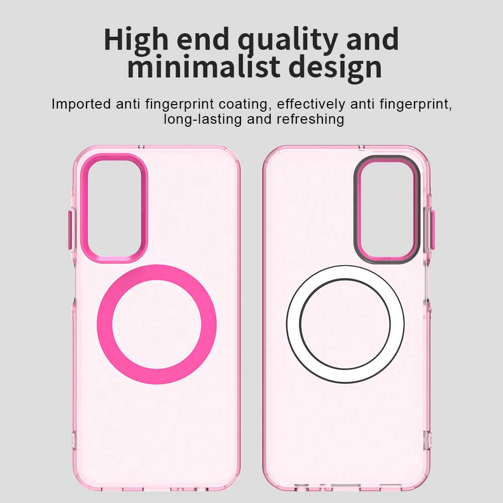 MagSafe-deksel for Samsung Galaxy A25 A256, Techsuit, CandyCase, Rosa