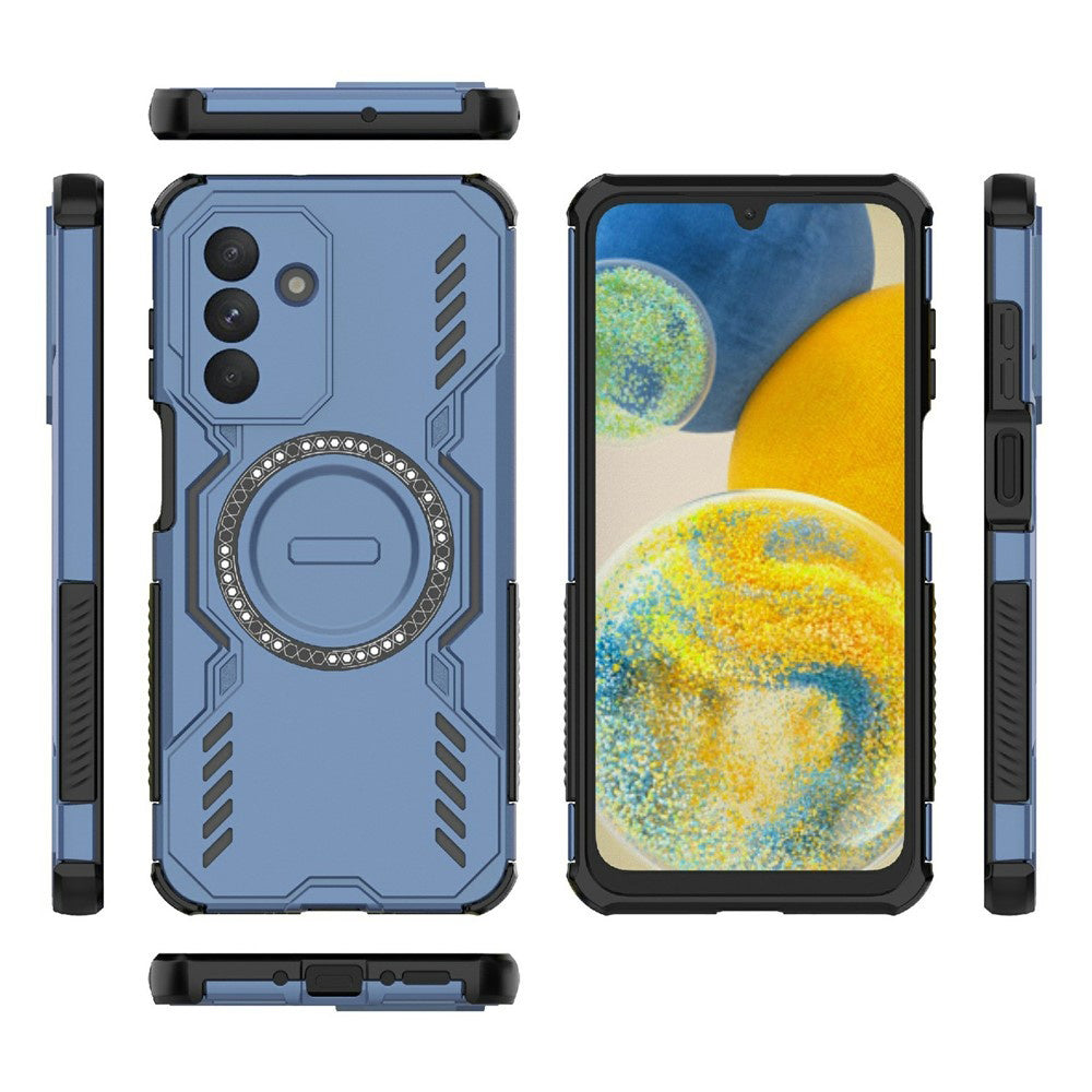 MagSafe-deksel for Samsung Galaxy A26 A266, Techsuit, ArmorMag, Blå