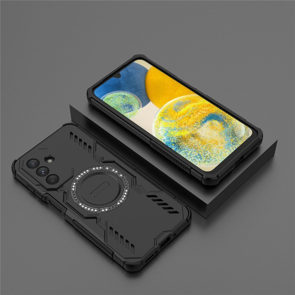 MagSafe-deksel for Samsung Galaxy A26 A266, Techsuit, ArmorMag, Svart