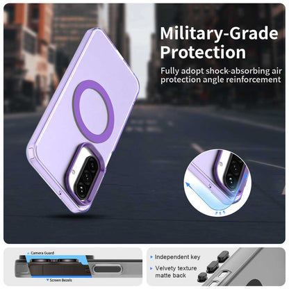MagSafe-deksel for Samsung Galaxy A26 A266, Techsuit, CandyCase, Lilla