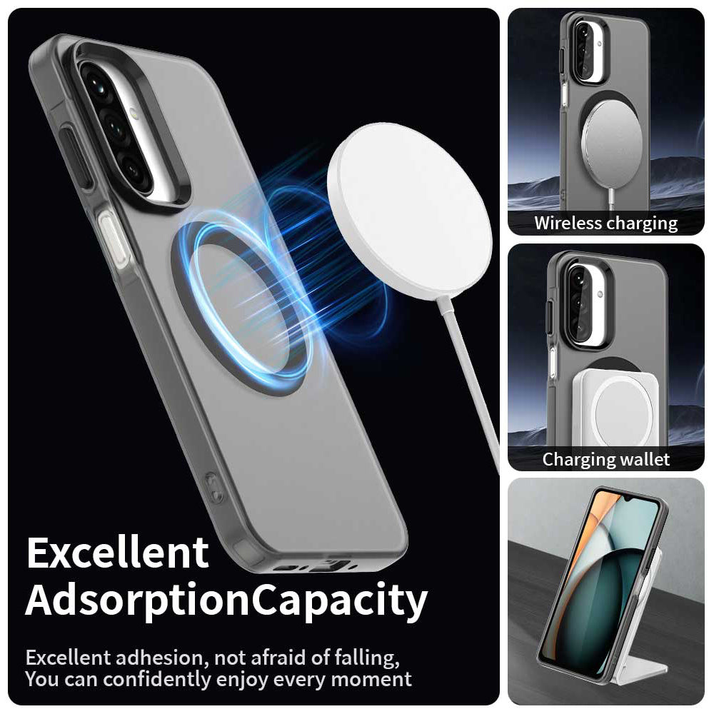 MagSafe-deksel for Samsung Galaxy A26 A266, Techsuit, CandyCase, Svart